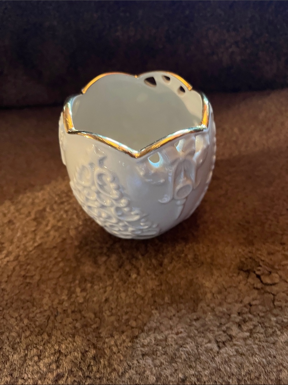 Lenox Christmas vase